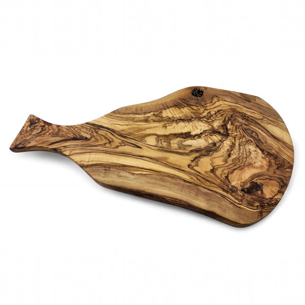 Handmade Olive Wood Cutting Board, Chopping Bread, Fruit, Meat 16 L x 8 W inch / 40 L x 20 W cm