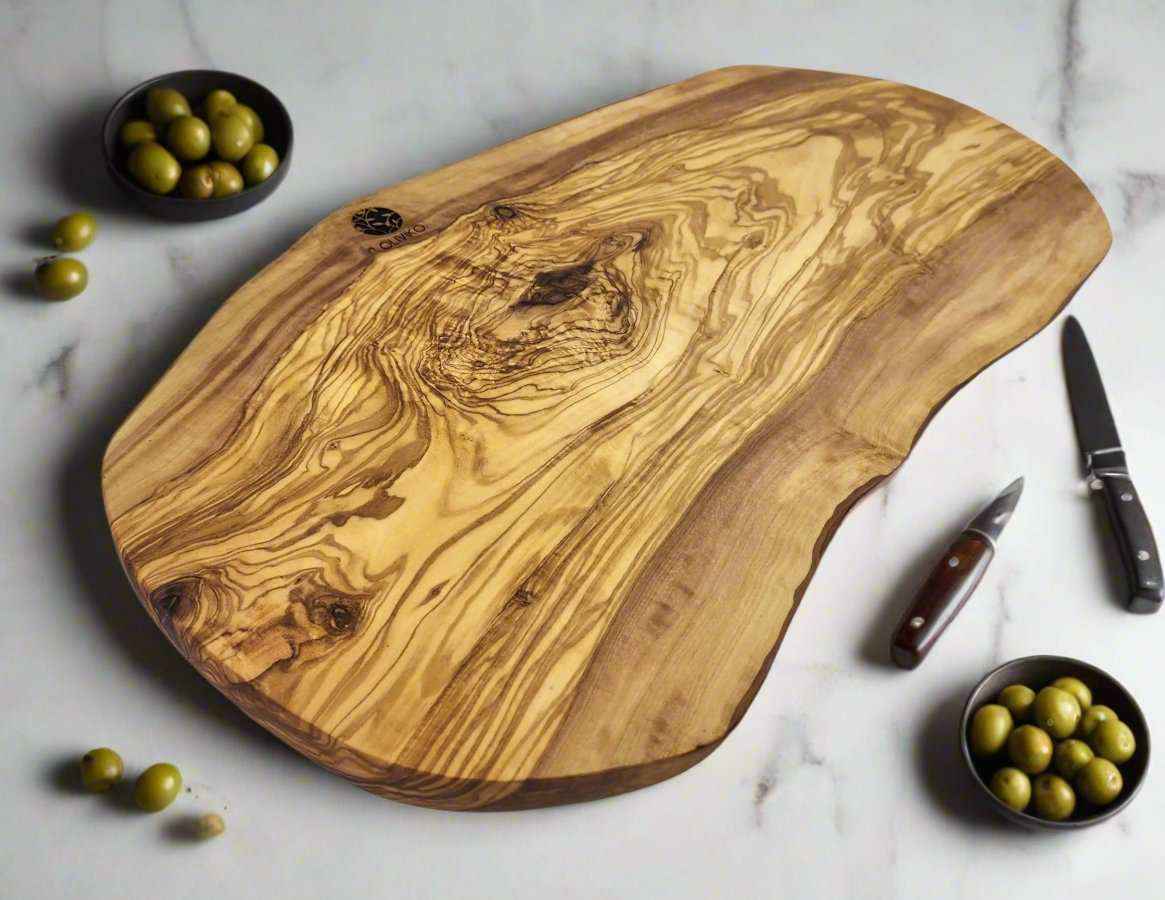 Olive Wood Chopping Board Kitchen cutting Board 20 L x 8 W inch / 50 L x W 20cm
