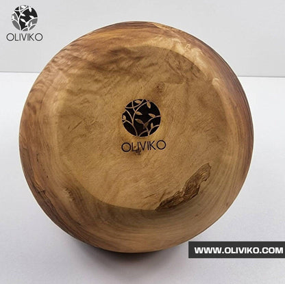 Copy of OLIVIKO 100% Handmade Olive Wood Bowl, salad Bowl, snack Bowl 8 inch Bowl