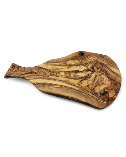 Handmade Olive Wood Cutting Board, Chopping Bread, Fruit, Meat 16 L x 8 W inch / 40 L x 20 W cm