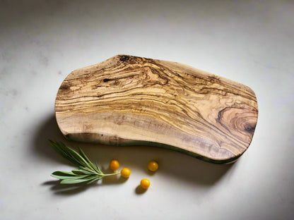 OLIVIKO Handmade 100% Olive Wood Cutting Board 16 L x 8 W  inch / 40 L x W 20cm