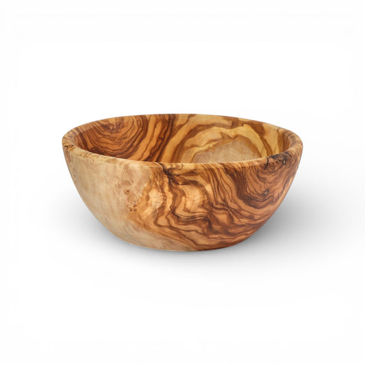 OLIVIKO Olive Wood Bowls Handmade | Natural Wooden Serving Bowls Salad Bowl – OLIVIKO