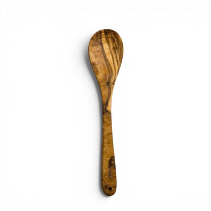 OLIVIKO Handcrafted Olive Wood Cooking Spoon – 12 Inch